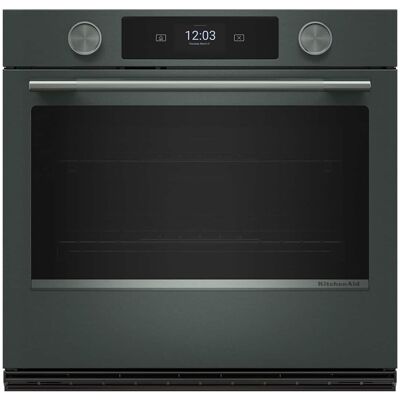 KitchenAid - 30 inch Smart Built-In Electric Single Wall Oven with Assisted Cooking Modes - Juniper KitchenAid - 30 inch Smart Built-In Electric Single Wall Oven with Assisted Cooking Modes - Juniper