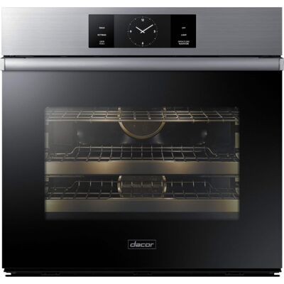 Dacor - Contemporary 30" Built-In Single Electric Convection Wall Oven with Steam-Assist - Silver Stainless Steel Dacor - Contemporary 30" Built-In Single Electric Convection Wall Oven with Steam-Assist - Silver Stainless Steel