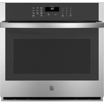 GE - 30" Smart Built-In Single Electric Wall Oven with Self-Clean, Steam Clean, and Heavy-Duty Racks - Stainless Steel GE - 30" Smart Built-In Single Electric Wall Oven with Self-Clean, Steam Clean, and Heavy-Duty Racks - Stainless Steel