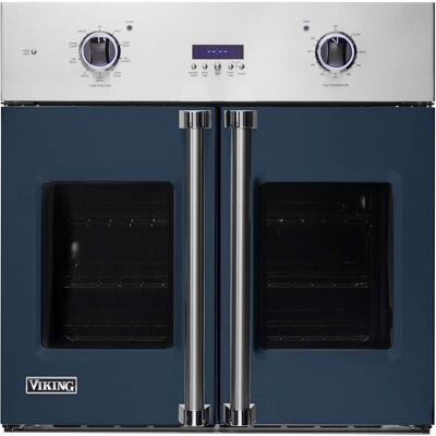 Viking - Professional 7 Series 30" Built-In Single Electric Convection Oven - Slate Blue Viking - Professional 7 Series 30" Built-In Single Electric Convection Oven - Slate Blue