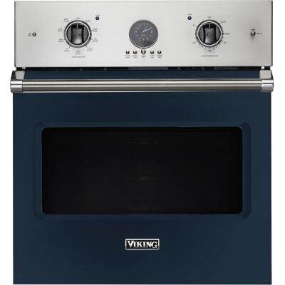 Viking - Professional 5 Series 27" Built-In Single Electric Convection Oven - Slate Blue Viking - Professional 5 Series 27" Built-In Single Electric Convection Oven - Slate Blue