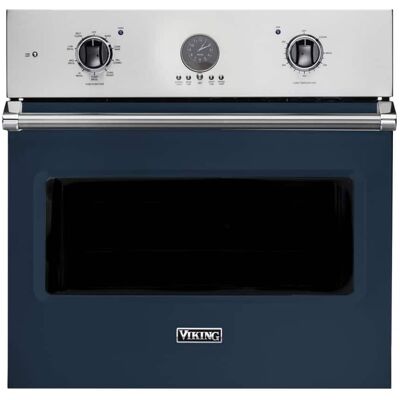 Viking - Professional 5 Series 30" Built-In Single Electric Convection Oven - Slate Blue Viking - Professional 5 Series 30" Built-In Single Electric Convection Oven - Slate Blue