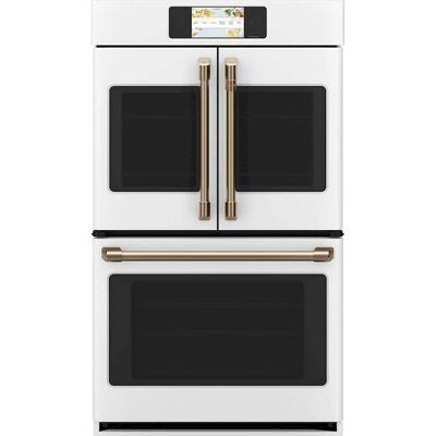 Café - Professional Series 30" Built-In Double Electric Convection Wall Oven, Customizable - Matte White Café - Professional Series 30" Built-In Double Electric Convection Wall Oven, Customizable - Matte White