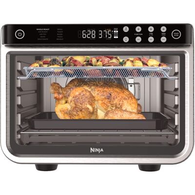 Ninja - Foodi 10-in-1 XL Pro Air Fry Oven, Dehydrate, Reheat - Stainless Steel Ninja - Foodi 10-in-1 XL Pro Air Fry Oven, Dehydrate, Reheat - Stainless Steel