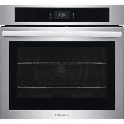 Frigidaire - 30" Built-in Single Electric Wall Oven with Fan Convection - Stainless Steel Frigidaire - 30" Built-in Single Electric Wall Oven with Fan Convection - Stainless Steel