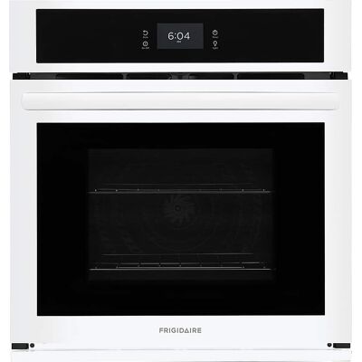 Frigidaire - 27" Built-in Single Electric Wall Oven with Fan Convection - White Frigidaire - 27" Built-in Single Electric Wall Oven with Fan Convection - White