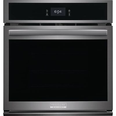 Frigidaire - Gallery 27" Built-in Single Electric Wall Oven with Fan Convection - Black Stainless Steel Frigidaire - Gallery 27" Built-in Single Electric Wall Oven with Fan Convection - Black Stainless Steel