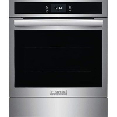 Frigidaire - Gallery 24" Built-In Single Electric Wall Oven with Air Fry - Stainless Steel Frigidaire - Gallery 24" Built-In Single Electric Wall Oven with Air Fry - Stainless Steel