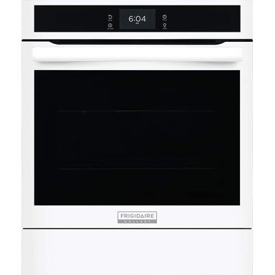 Frigidaire - Gallery 24" Built-In Single Electric Wall Oven with Air Fry - White Frigidaire - Gallery 24" Built-In Single Electric Wall Oven with Air Fry - White