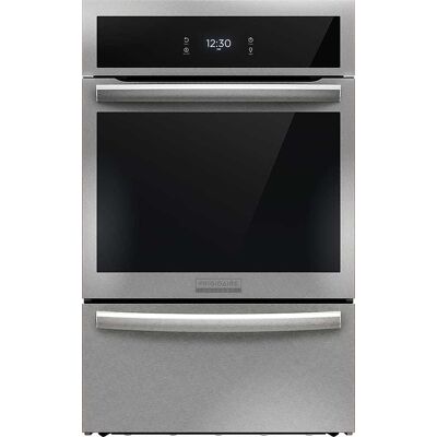 Frigidaire - Gallery 24 inch Single Gas Wall Oven with Air Fry - Stainless Steel Frigidaire - Gallery 24 inch Single Gas Wall Oven with Air Fry - Stainless Steel