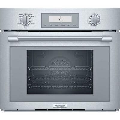 Thermador - Professional Series 30" 2.8 Cu. Ft. Built-In Single Electric Smart Wall Oven with Steam and True Convection - Stainless Steel Thermador - Professional Series 30" 2.8 Cu. Ft. Built-In Single Electric Smart Wall Oven with Steam and True Convection - Stainless Steel