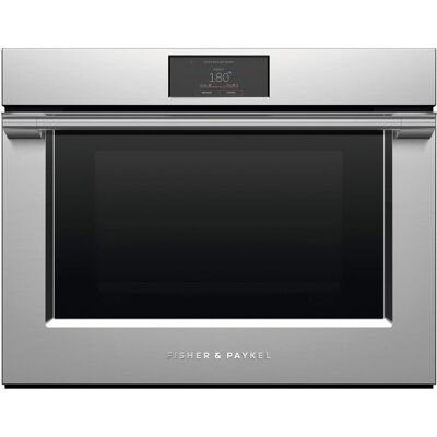 Fisher & Paykel - Professional combination steam oven with 23 functions touch-screen tall - Stainless Steel Fisher & Paykel - Professional combination steam oven with 23 functions touch-screen tall - Stainless Steel