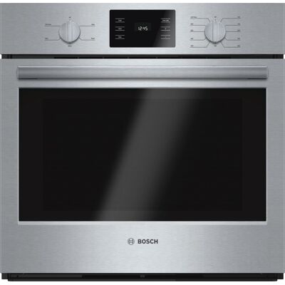 Bosch - 500 Series 30" 4.6 Cu. Ft. Built-in Single Electric Wall Oven - Stainless Steel Bosch - 500 Series 30" 4.6 Cu. Ft. Built-in Single Electric Wall Oven - Stainless Steel