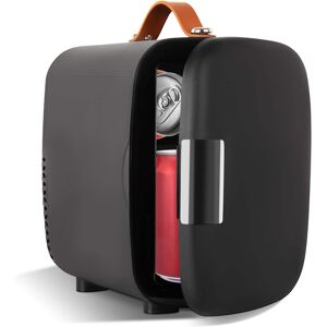 Sweet - 4L/6 Can Compact Refrigerator, Portable Mini Fridge for AC/DC Skincare Refrigerator for Bedroom Office Car Dorm - Black Sweet - 4L/6 Can Compact Refrigerator, Portable Mini Fridge for AC/DC Skincare Refrigerator for Bedroom Office Car Dorm - Black