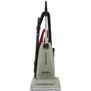 EnviroCare - Titan TC6000.2 Commercial Upright Vacuum – Bagged HEPA, 10 A Motor, 14″ Path, Metal Build, On-Board Tools, 40′ Cord - Gray EnviroCare - Titan TC6000.2 Commercial Upright Vacuum – Bagged HEPA, 10 A Motor, 14″ Path, Metal Build, On-Board Tools, 40′ Cord - Gray
