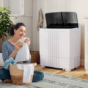 LUCKY ONE Freestanding Portable Washing Machine Washer with Built-in Drain Pump 1-Piece LUCKY ONE Freestanding Portable Washing Machine Washer with Built-in Drain Pump 1-Piece