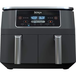Ninja - Foodi 6-in-1 8-qt. 2-Basket Air Fryer with DualZone Technology & Air Fry, Roast, Broil, Bake, Reheat & Dehydrate - Dark Gray Ninja - Foodi 6-in-1 8-qt. 2-Basket Air Fryer with DualZone Technology & Air Fry, Roast, Broil, Bake, Reheat & Dehydrate - Dark Gray