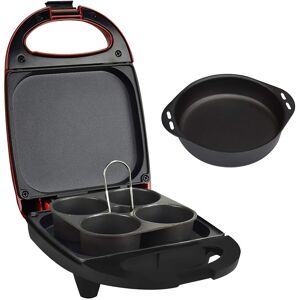 Brentwood - Mini Sous Vide Style Egg Bite Maker - Red Brentwood - Mini Sous Vide Style Egg Bite Maker - Red