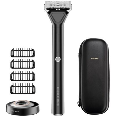 Dreame - SwiftBlade Electric Shaver & Trimmer for Men, 3-Zone Blade, 50° Flexible Head, 7000 RPM Motor, Wet & Dry - Black Dreame - SwiftBlade Electric Shaver & Trimmer for Men, 3-Zone Blade, 50° Flexible Head, 7000 RPM Motor, Wet & Dry - Black