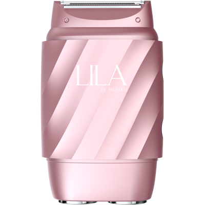 Lila - by AKUNBEM Breeze B2 MAX Women’s Wet/Dry Electric Shaver & Bikini Trimmer - Pink Lila - by AKUNBEM Breeze B2 MAX Women’s Wet/Dry Electric Shaver & Bikini Trimmer - Pink