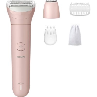 Philips - Lady Electric Shaver Series 6000 for Women - Cordless, Wet & Dry For Legs, Body & Bikini - Lychee Pink Philips - Lady Electric Shaver Series 6000 for Women - Cordless, Wet & Dry For Legs, Body & Bikini - Lychee Pink