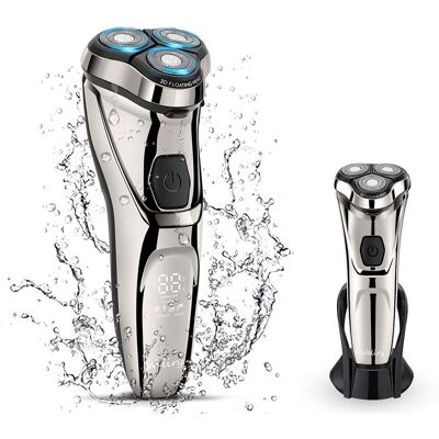 Dazzed Corner - Electric Razor for Men, Wet & Dry, Pop-Up Trimmer, USB Rechargeable Dazzed Corner - Electric Razor for Men, Wet & Dry, Pop-Up Trimmer, USB Rechargeable