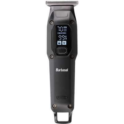 Barbasol - Rechargeable Wet & Dry Rotary Electric Shaver for Men with LCD Display - Blue Barbasol - Rechargeable Wet & Dry Rotary Electric Shaver for Men with LCD Display - Blue