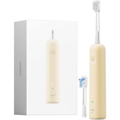 Laifen - Wave SE Toothbrush + 2 Brush Heads - Yellow Laifen - Wave SE Toothbrush + 2 Brush Heads - Yellow