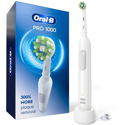 Oral-B - Pro 1000 Electric Toothbrush - White Oral-B - Pro 1000 Electric Toothbrush - White