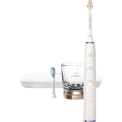 Philips Sonicare - DiamondClean Smart Electric, Rechargeable Toothbrush for Complete Oral Care - 9300 Series - Rose Gold Philips Sonicare - DiamondClean Smart Electric, Rechargeable Toothbrush for Complete Oral Care - 9300 Series - Rose Gold