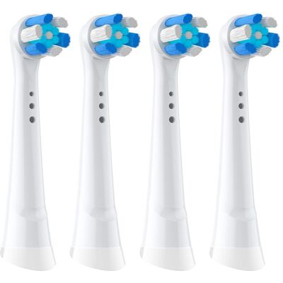 Pursonic - 4-Pack Replacement Brush Heads Compatible with Oral-B iO Series 2–10 Pursonic - 4-Pack Replacement Brush Heads Compatible with Oral-B iO Series 2–10