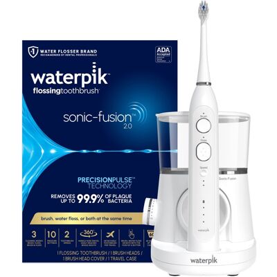 Waterpik - Sonic-Fusion 2.0 - White Waterpik - Sonic-Fusion 2.0 - White
