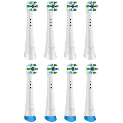 Pursonic - 8-Pack Replacement Brush Heads Compatible with Oral-B iO Series 2–10 Pursonic - 8-Pack Replacement Brush Heads Compatible with Oral-B iO Series 2–10