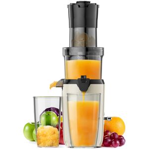 Sugift - 180W Juicer Machines, Cold Press Juicer, Powerful Slow Juicer - Beige Sugift - 180W Juicer Machines, Cold Press Juicer, Powerful Slow Juicer - Beige