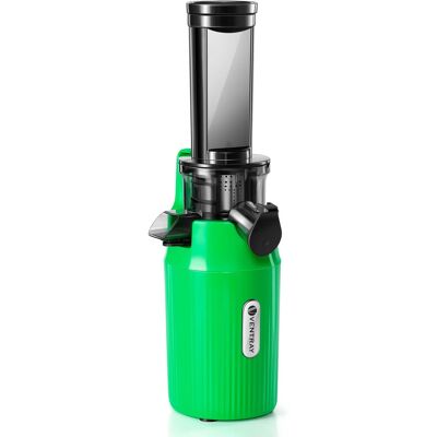 Ventray - Essential Ginnie Juicer Masticating Slow Juicer Compact Small Cold Press Juicer Parrot - Green Ventray - Essential Ginnie Juicer Masticating Slow Juicer Compact Small Cold Press Juicer Parrot - Green