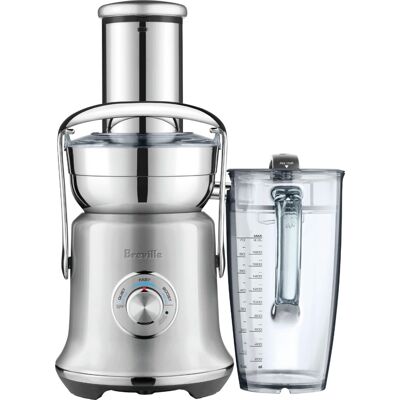 Breville - Juice Fountain Cold XL Juicer - Brushed Stainless Steel Breville - Juice Fountain Cold XL Juicer - Brushed Stainless Steel