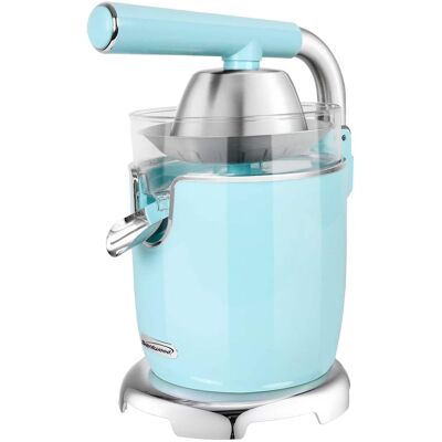 Brentwood - J-28bl 200-watt 1-speed Electric Citrus Juicer With 2 Cones And Stainless Steel Lever - Blue Brentwood - J-28bl 200-watt 1-speed Electric Citrus Juicer With 2 Cones And Stainless Steel Lever - Blue