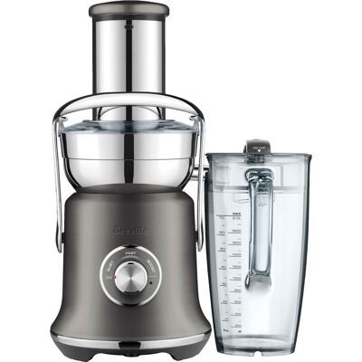 Breville - Juice Fountain Cold XL Juicer - Black Stainless Steel Breville - Juice Fountain Cold XL Juicer - Black Stainless Steel