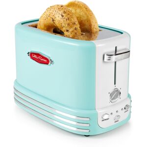 Nostalgia - Retro 2-Slice Bagel Toaster - Aqua Nostalgia - Retro 2-Slice Bagel Toaster - Aqua