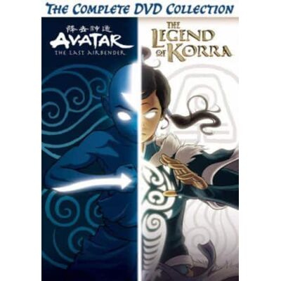 Paramount Avatar: The Last Airbender / The Legend of Korra: The Complete DVD Collection - DVD Paramount Avatar: The Last Airbender / The Legend of Korra: The Complete DVD Collection - DVD