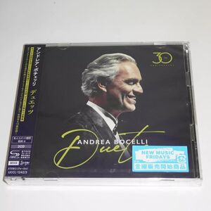 Universal Japan Andrea Bocelli - Duets - 30th Anniversary - SHM-CD - COMPACT DISCS Universal Japan Andrea Bocelli - Duets - 30th Anniversary - SHM-CD - COMPACT DISCS