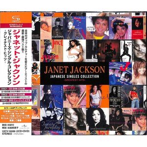 Universal Japan UMG - Janet Jackson - Japanese Singles Collection - Japanese 2 x SHM-CD w/ DVD - Region Free - COMPACT DISCS Universal Japan UMG - Janet Jackson - Japanese Singles Collection - Japanese 2 x SHM-CD w/ DVD - Region Free - COMPACT DISCS