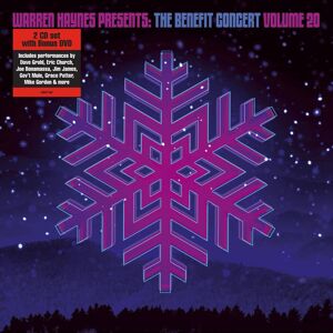 Provogue Warren Haynes - Warren Haynes Presents: The Benefit Concert Volume 20 (2CD+DVD) - COMPACT DISCS Provogue Warren Haynes - Warren Haynes Presents: The Benefit Concert Volume 20 (2CD+DVD) - COMPACT DISCS
