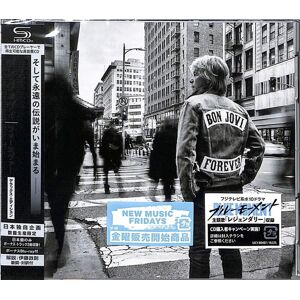 Universal Japan UMG - Bon Jovi - Forever - Japan Deluxe SHM-CD + Blu-Ray Edition - COMPACT DISCS Universal Japan UMG - Bon Jovi - Forever - Japan Deluxe SHM-CD + Blu-Ray Edition - COMPACT DISCS