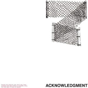 Whited Sepulchre Rec Mark Trecka - Acknowledgement - VINYL LP Whited Sepulchre Rec Mark Trecka - Acknowledgement - VINYL LP