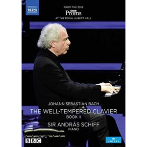 Naxos DVD Sir Andras Schiff - Well-Tempered Clavier Book II - DVD Naxos DVD Sir Andras Schiff - Well-Tempered Clavier Book II - DVD