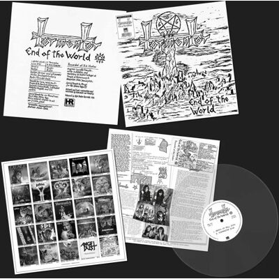 High Roller Tormentor - End Of The World Demo '84 - Trans Ultra Clear Vinyl - VINYL LP High Roller Tormentor - End Of The World Demo '84 - Trans Ultra Clear Vinyl - VINYL LP