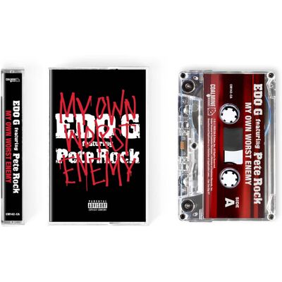 Coalmine Records Pete ) Edo G. ( Rock - My Own Worst Enemy - CASSETTES Coalmine Records Pete ) Edo G. ( Rock - My Own Worst Enemy - CASSETTES