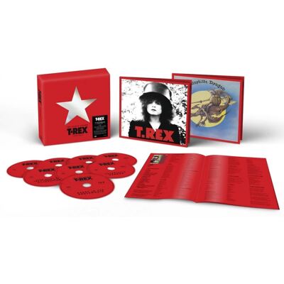 Edsel Records T. Rex - The Studio Albums 1970-1977 - Deluxe Packaging 8CD Box Set - COMPACT DISCS Edsel Records T. Rex - The Studio Albums 1970-1977 - Deluxe Packaging 8CD Box Set - COMPACT DISCS