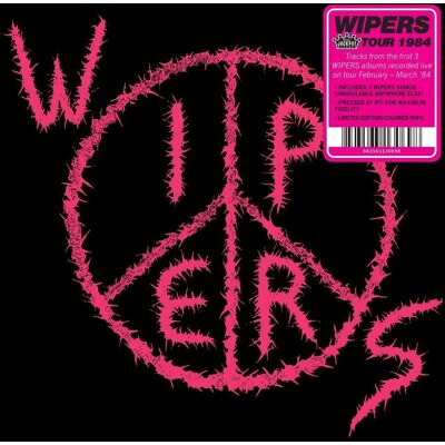 Jackpot Records Wipers - Wipers (aka Wipers Tour 84) - VINYL LP Jackpot Records Wipers - Wipers (aka Wipers Tour 84) - VINYL LP